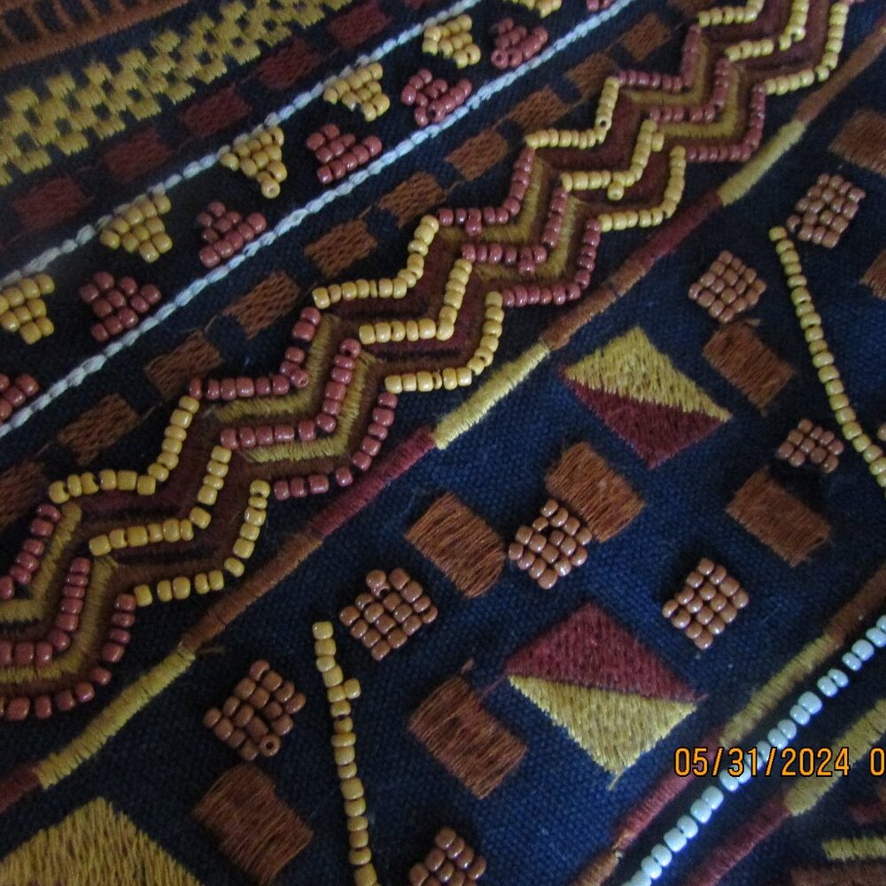 Beautiful fine beaded mini skirt